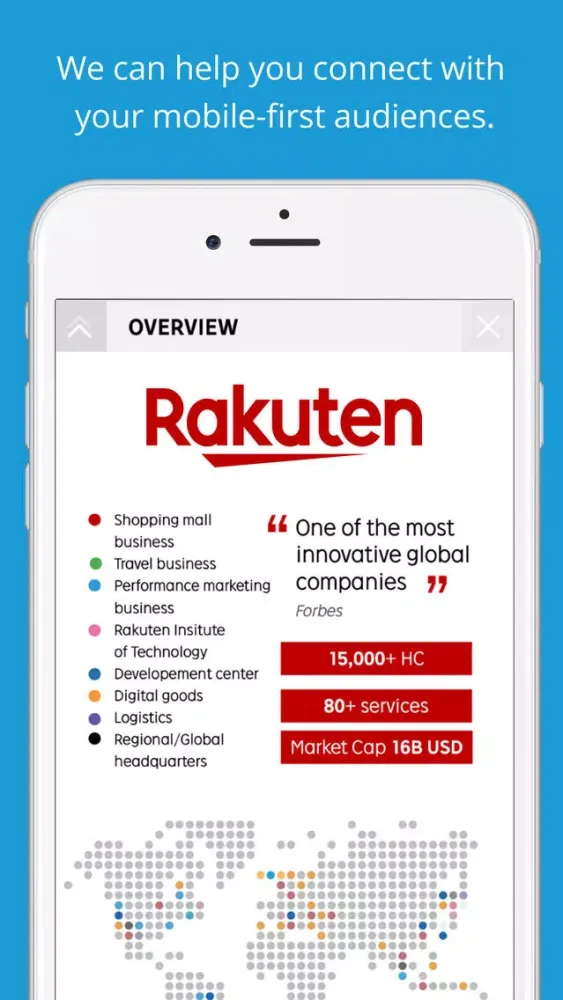 Tangkapan skrin Rakuten Aquafadas