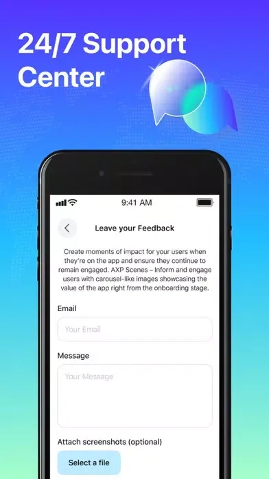 Tangkapan layar Aquamarine VPN