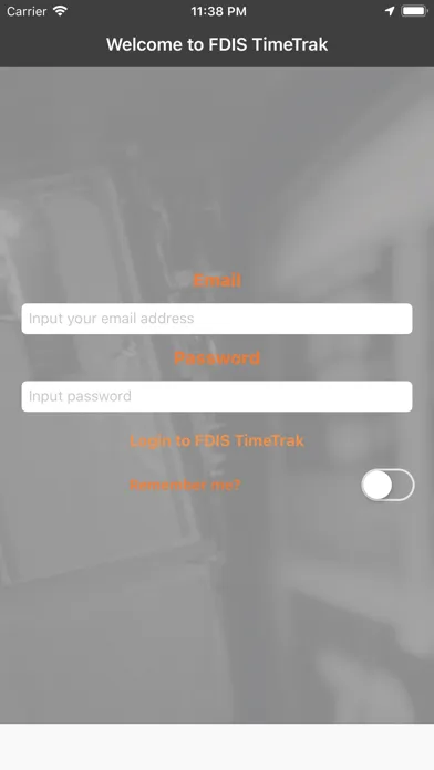 FDIS-TimeTrak应用截图