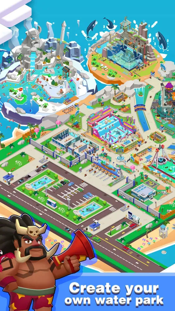 Idle Aquapark Tycoon স্ক্রিনশট