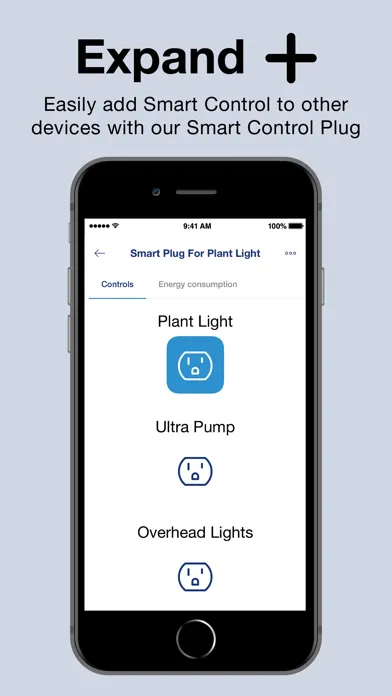 Ảnh chụp màn hình của Aquascape Smart Control App