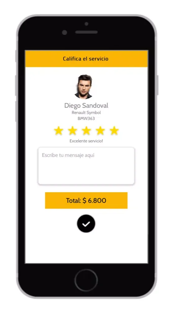 Captures d'écran de Aqui Taxi Pasajero