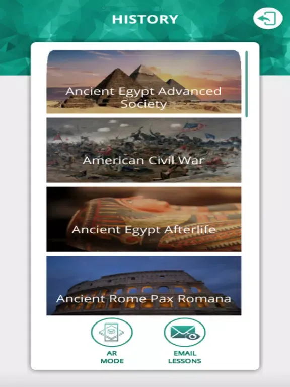 ARCurriculum iPad  স্ক্রিনশট
