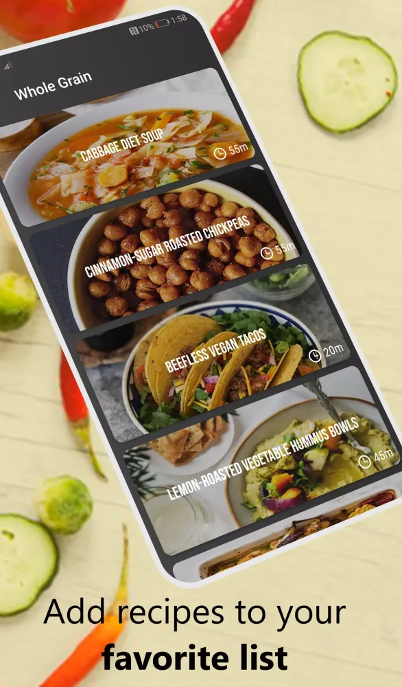Healthy Food - Healthy Recipes Screenshots