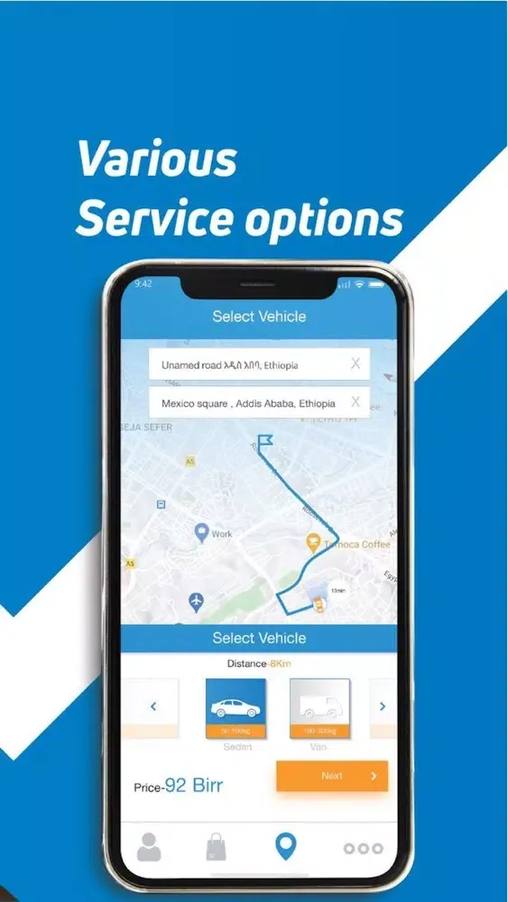 Capturas de tela do MoveEt: Delivery and Logistics