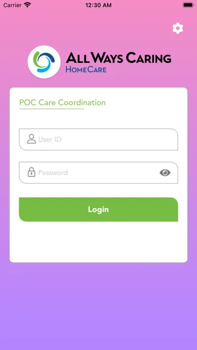 Tangkapan layar POC Care Coordination