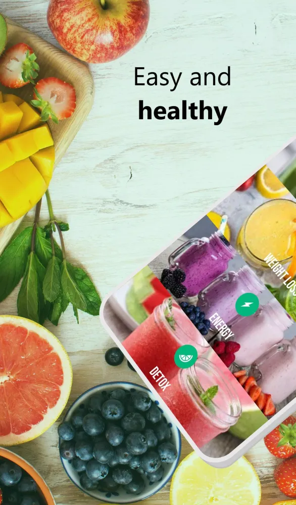 Capturas de pantalla de Healthy Smoothie Recipes