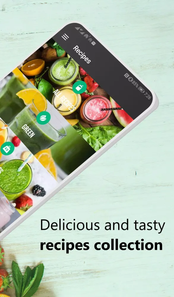 Capturas de pantalla de Healthy Smoothie Recipes