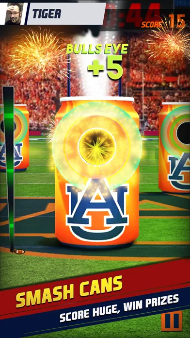 Tangkapan skrin Auburn Play Live
