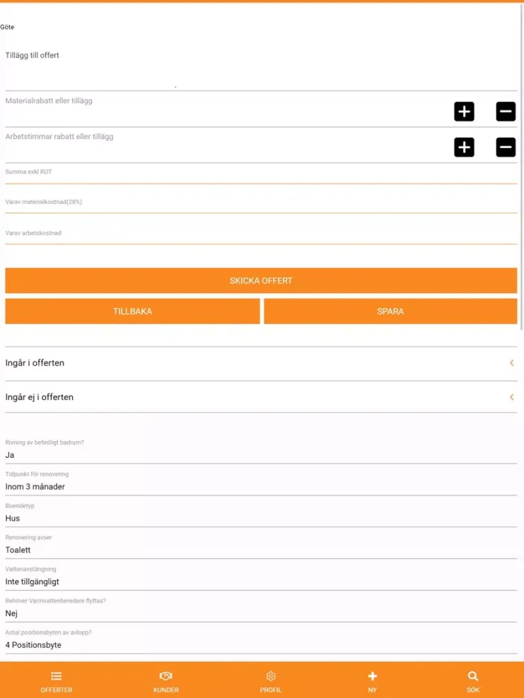 iQuote iPad  Ekran Görüntüleri