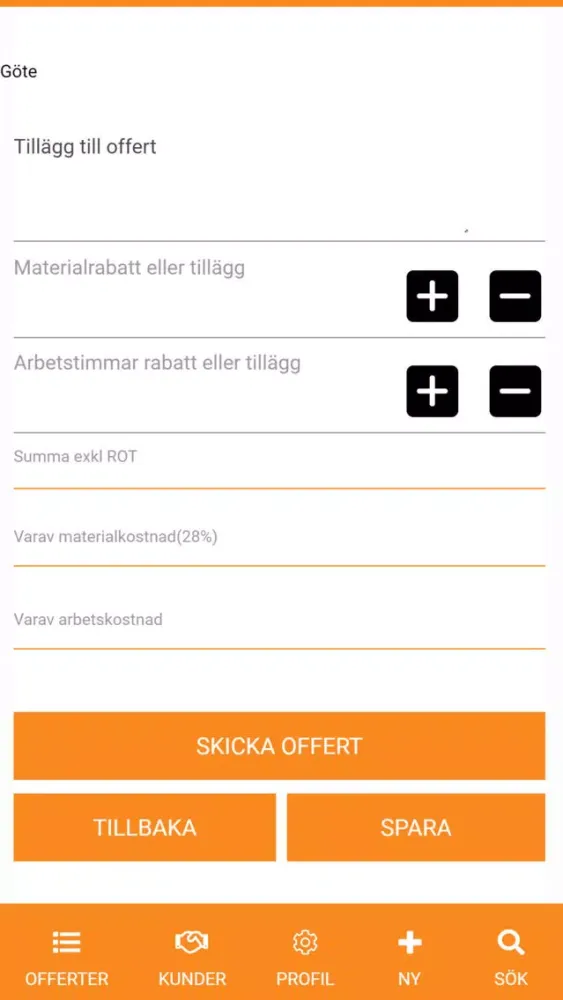 iQuote Ekran Görüntüleri