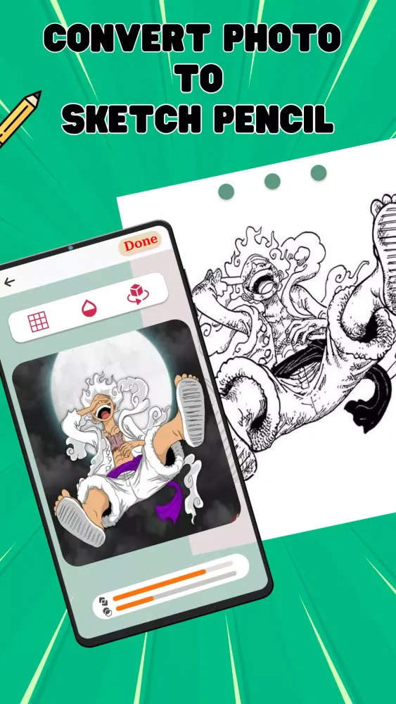 Tangkapan layar Anime AR Drawing Sketch Trace