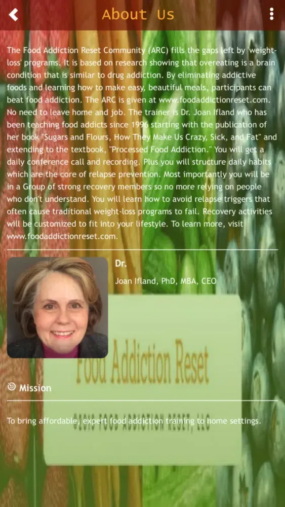 Capturas de pantalla de Addiction Reset Community