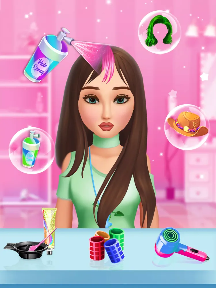 Hair Salon Games: Hair Spa Screenshots