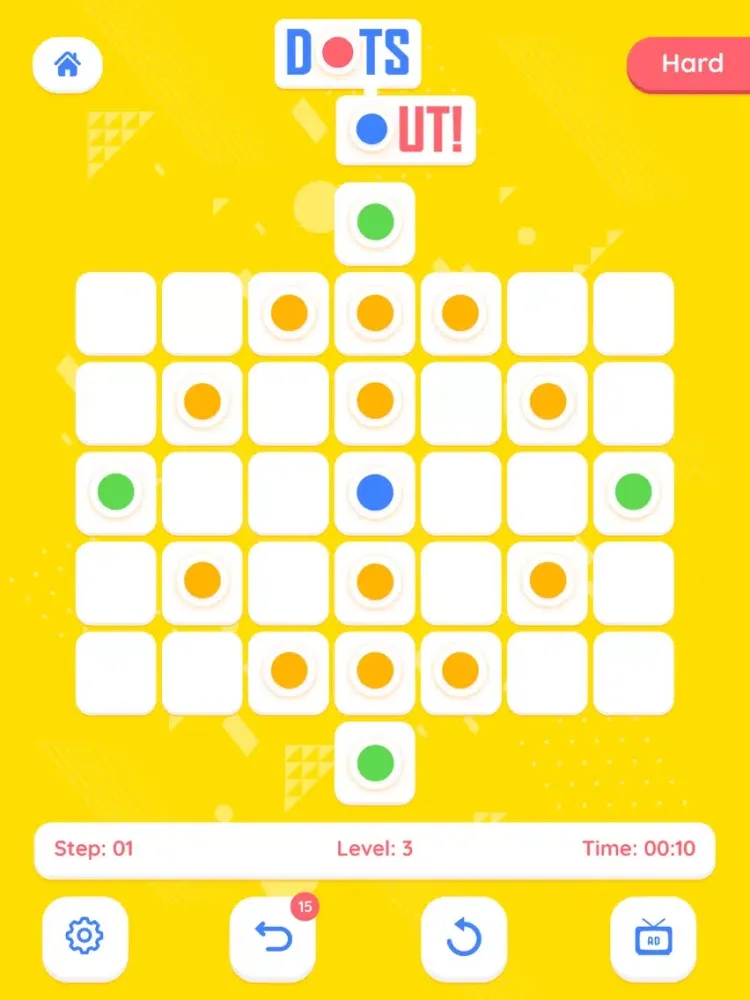 صور Dots Out - A puzzle Adventure iPad 