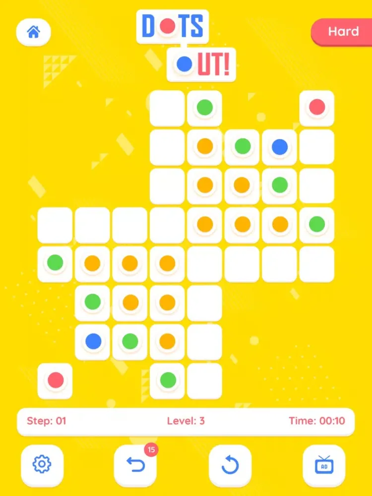 صور Dots Out - A puzzle Adventure iPad 