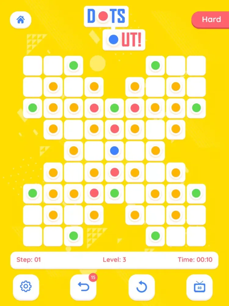 صور Dots Out - A puzzle Adventure iPad 
