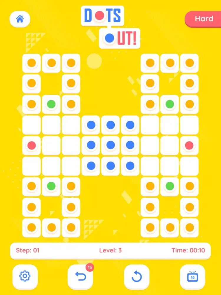 صور Dots Out - A puzzle Adventure iPad 