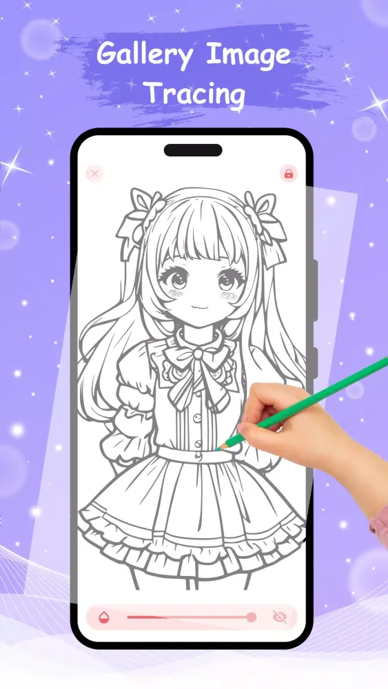 Скриншоты Trace and Sketch Anime Photo