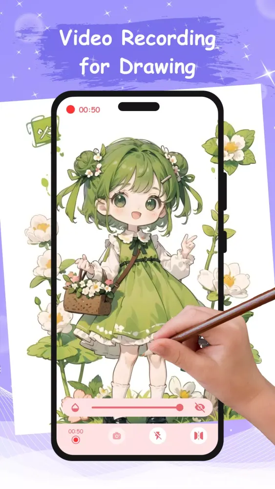 Скриншоты Trace and Sketch Anime Photo