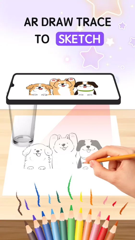AR Drawing Screenshots