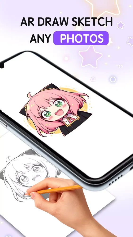 AR Drawing Screenshots