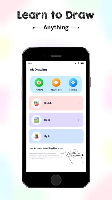 Screenshot di AR Drawing: Sketch with Camera