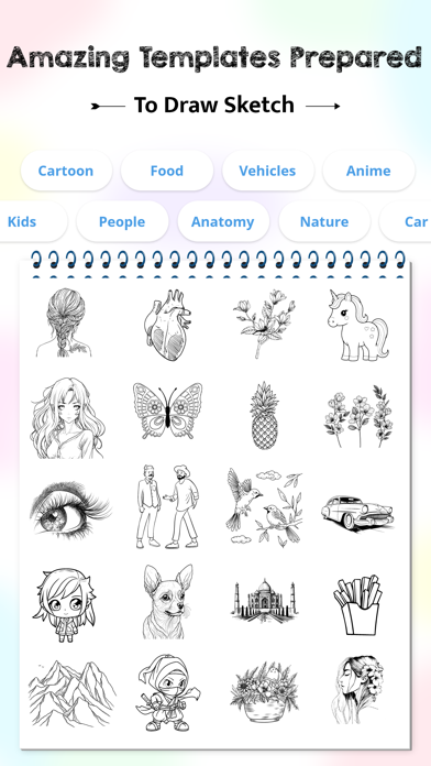 Ảnh chụp màn hình của AR Drawing: Sketch with Camera
