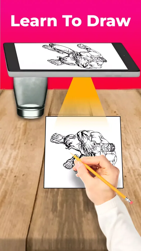 Скриншоты AR Drawing