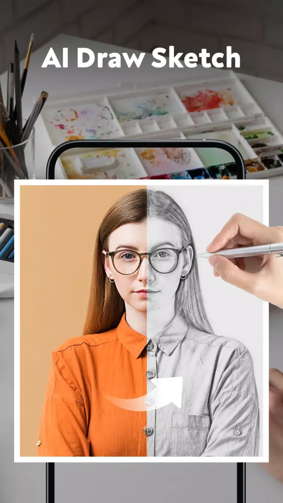 Sketch Photo: Learn to Draw Ekran Görüntüleri
