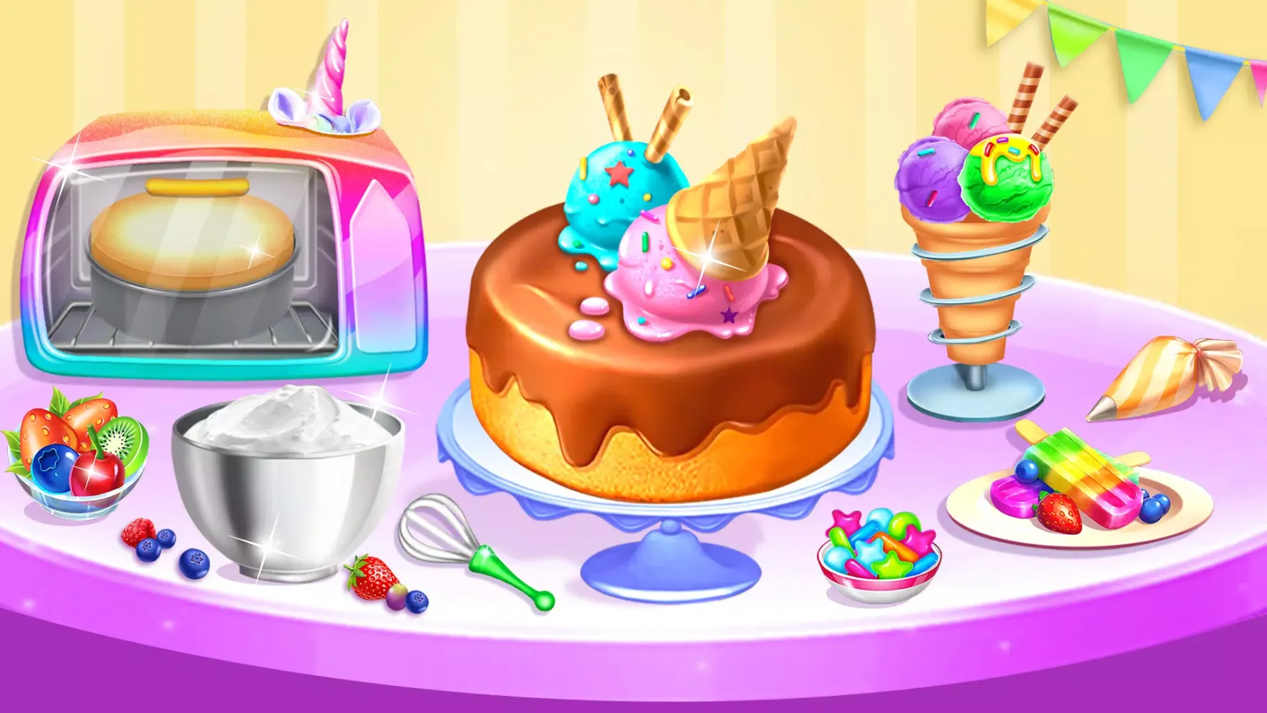 Cake Maker & Cake Baking Games Screenshots