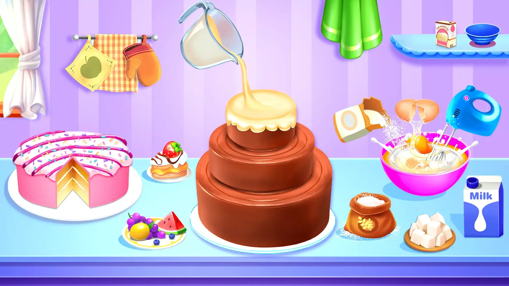 Cake Maker & Cake Baking Games Screenshots
