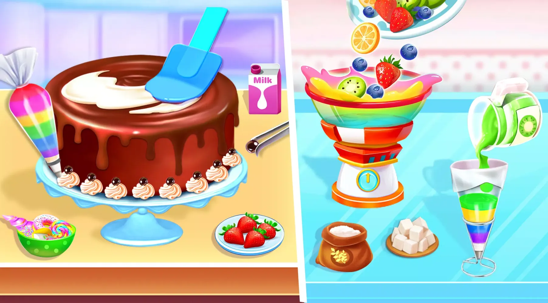 Cake Maker & Cake Baking Games Screenshots