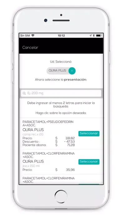 Receta médica 스크린샷