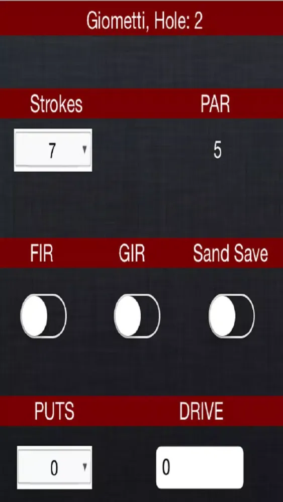Screenshot di Plus+Golf Scoring