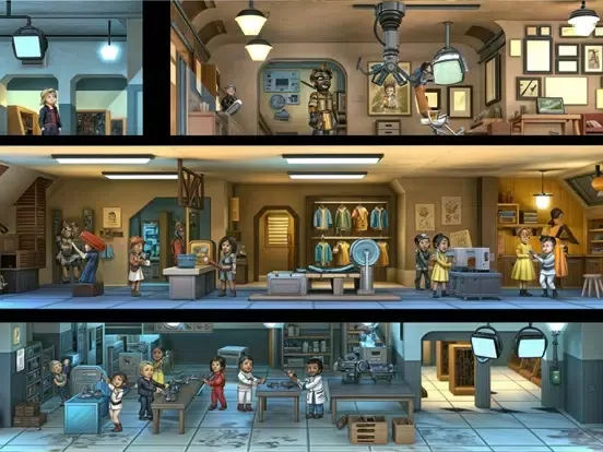 Скриншоты Fallout 76 Shelter Underground iPad 