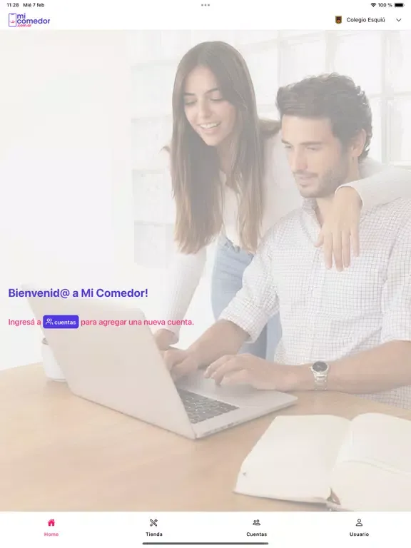 Capturas de pantalla de Mi Comedor iPad 