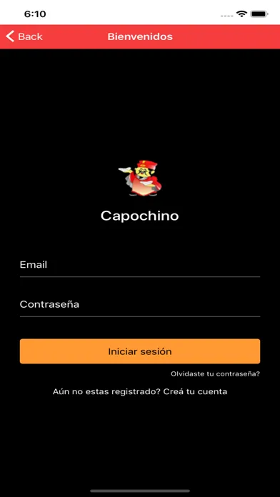 Capochino سکرین شاٹس
