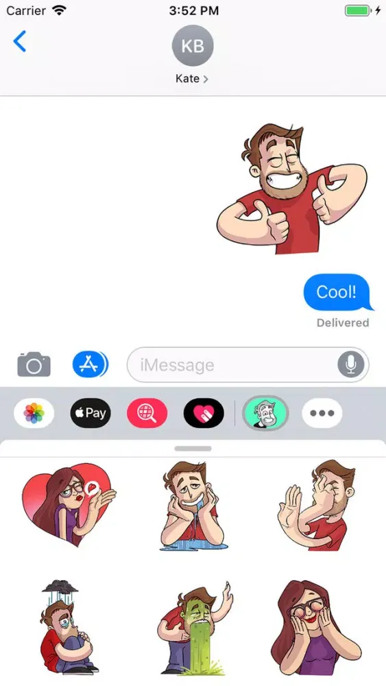 Seba Dibujando Stickers应用截图