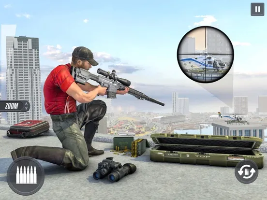 Sniper Strike 3D- Gun Shooting iPad 应用截图
