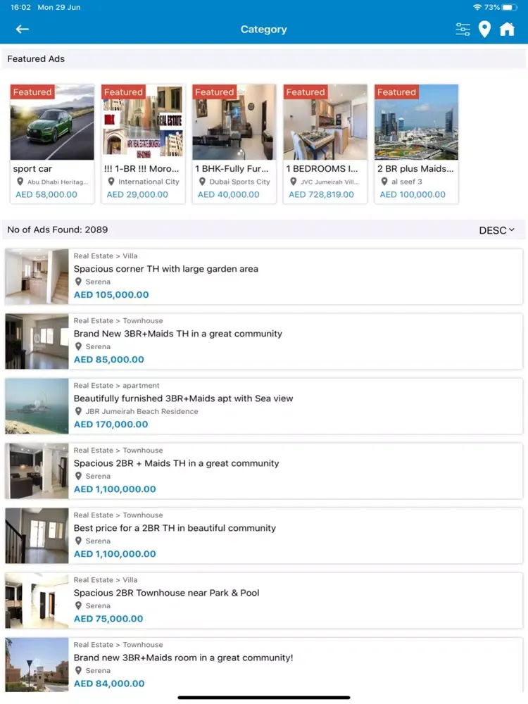 ArabBay: Sell-Buy-Bid iPad  Screenshots