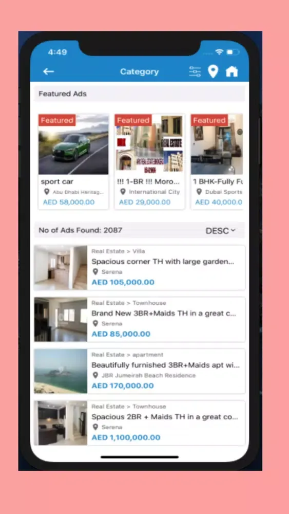 ArabBay: Sell-Buy-Bid Screenshots