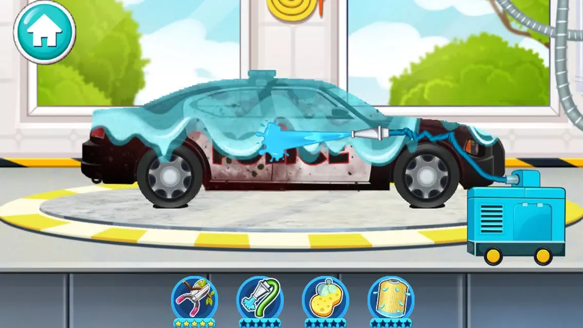 Screenshot di لعبة غسيل السيارات : Car wash
