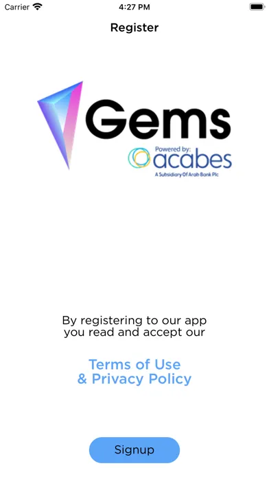 GEMS Loyalty Screenshots