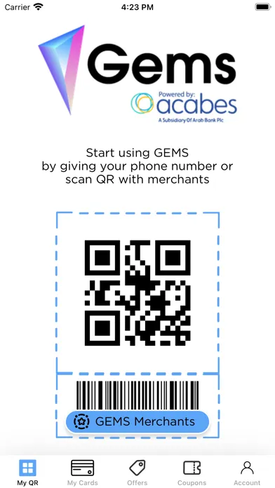 GEMS Loyalty Screenshots