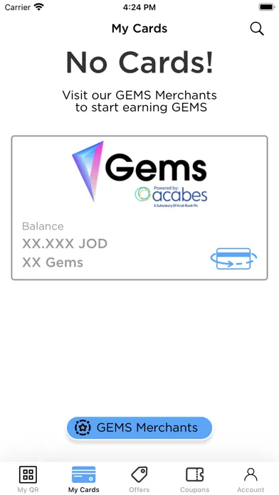 GEMS Loyalty Screenshots