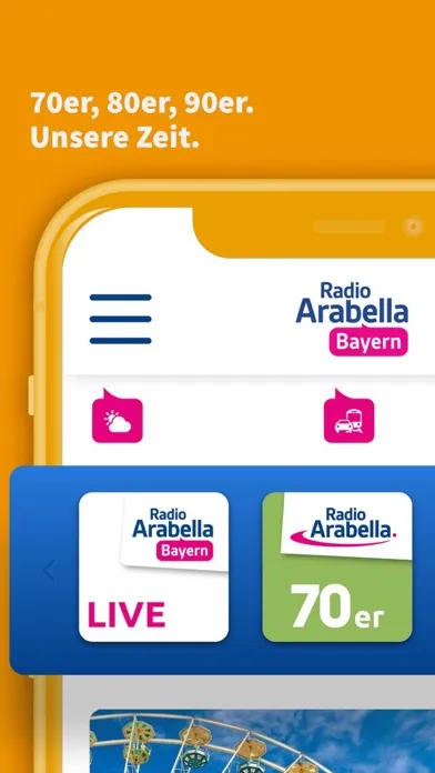Zrzuty ekranu Radio Arabella Bayern