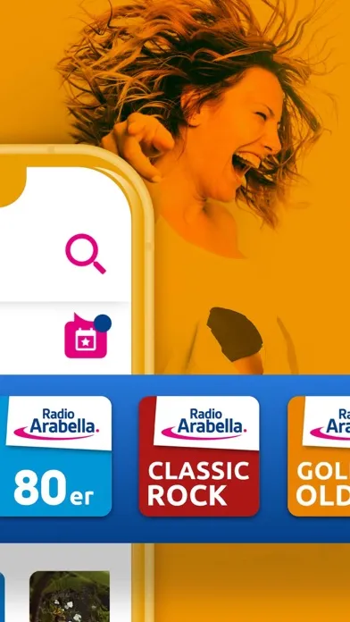 Zrzuty ekranu Radio Arabella Bayern