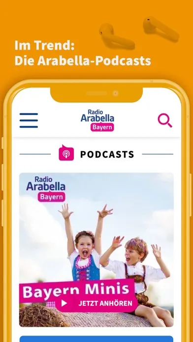 Zrzuty ekranu Radio Arabella Bayern