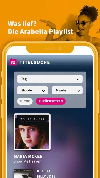 Zrzuty ekranu Radio Arabella Bayern